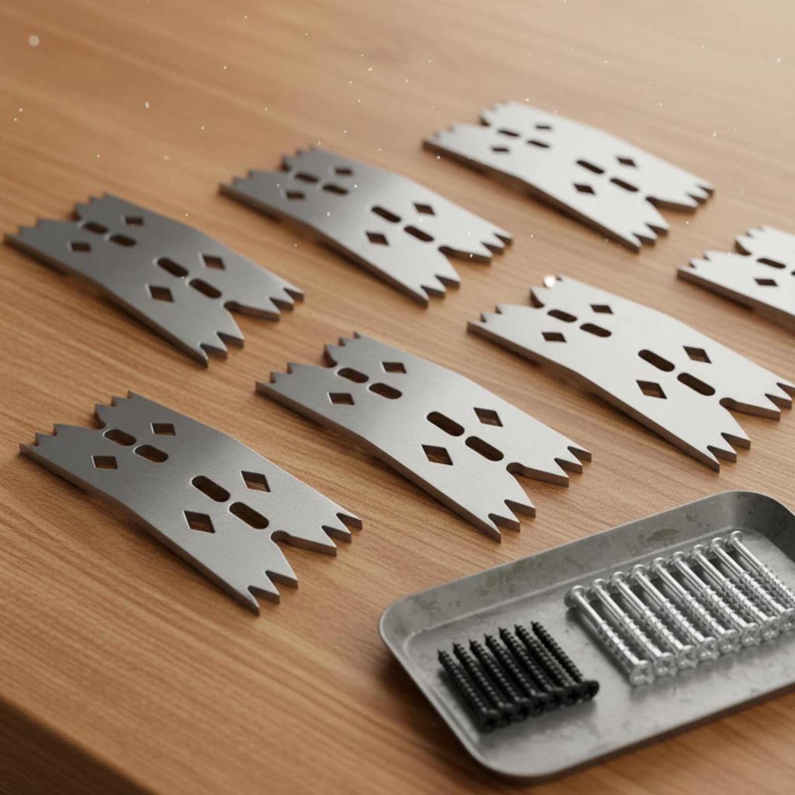 Build Plate - 6 Parça CNC Tutma Kelepçesi Uzun