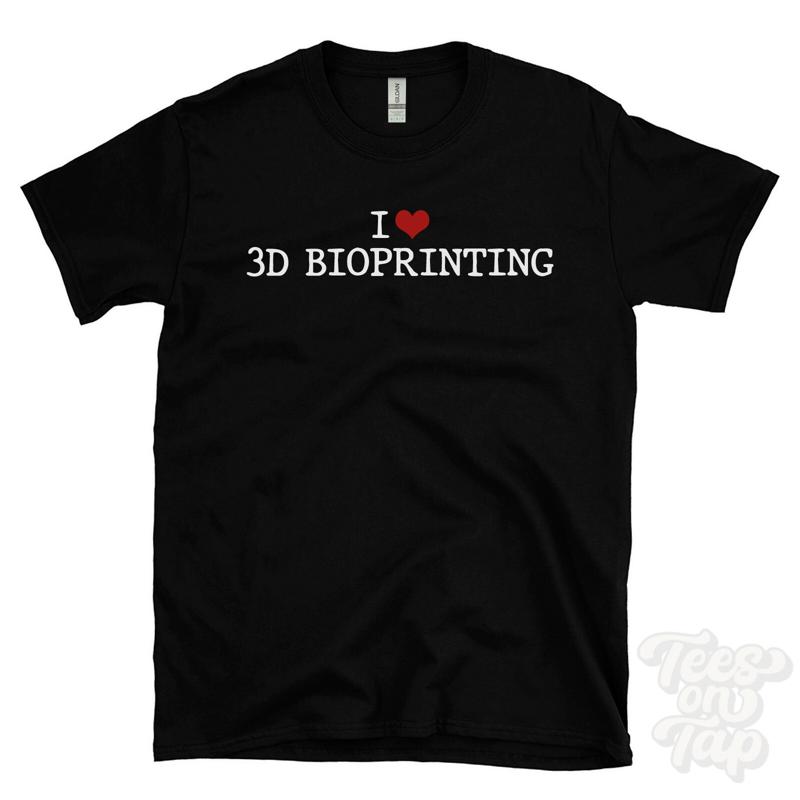 3D Printing For Medical - 3D BİYOPRİNTİNG T-SHIRT'I SEVİYORUM kalp biyoteknolojisi