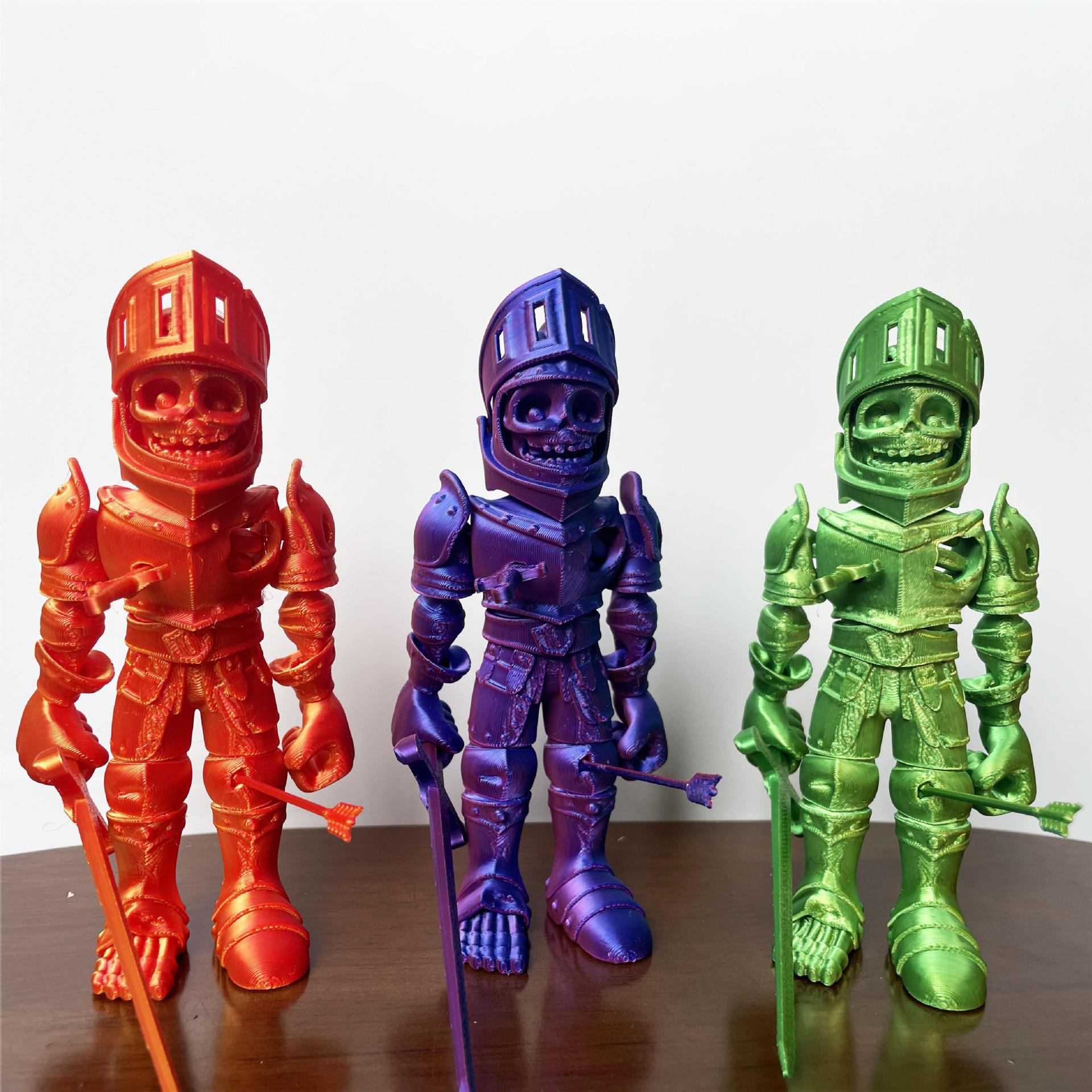 3D Printing Viral - 3D Baskılı Viral İskelet Savaşçı ve