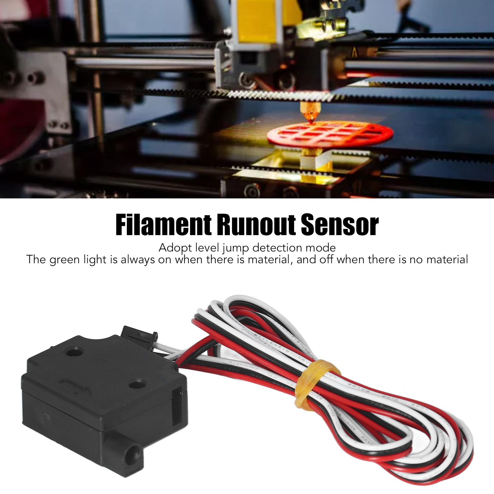 3D Yazıcı Kırılma Algılama 3D  - Filament Runout Sensor incelemesi ve fiyatı