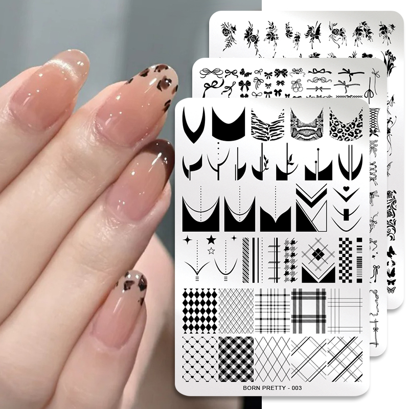 BORN PRETTY Çiçek Desenli Tırn - 3D Printing Template incelemesi ve fiyatı