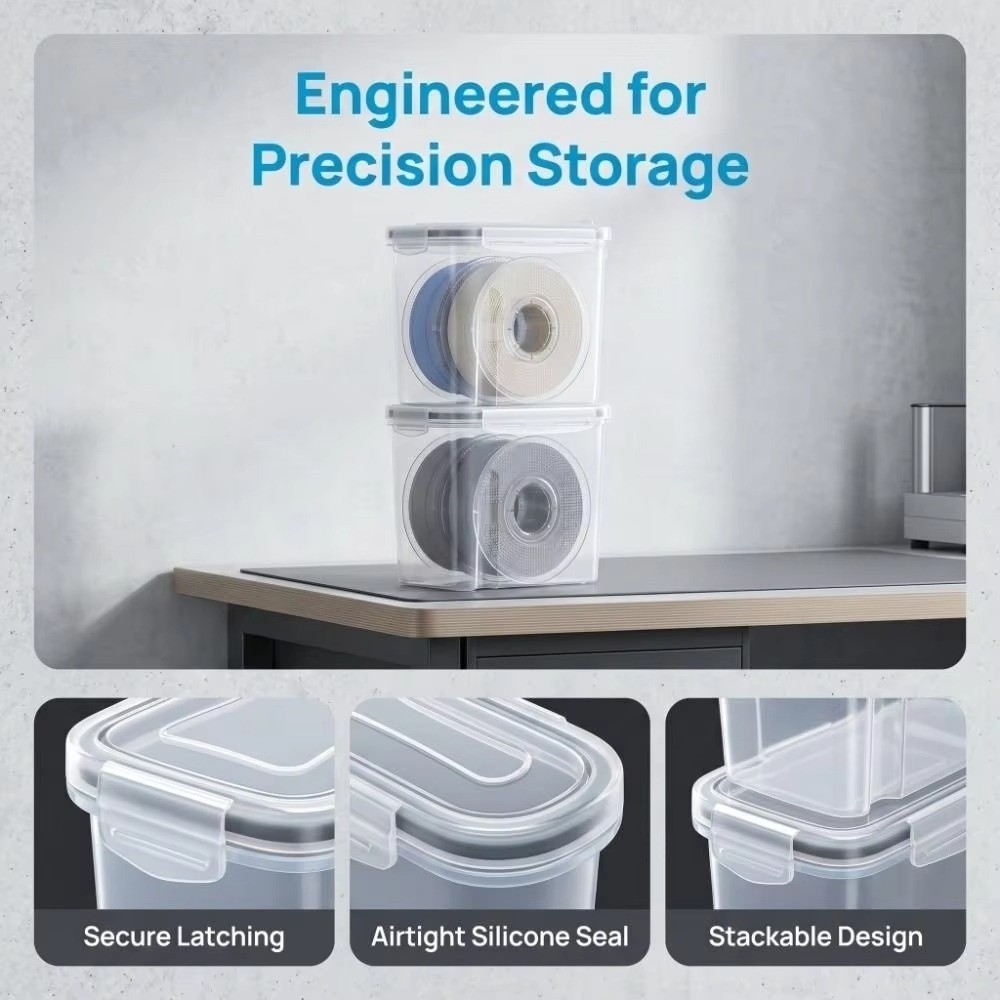 Şeffaf Filament Kabı Toz Geçir - 3D Printing For Medical incelemesi ve fiyatı