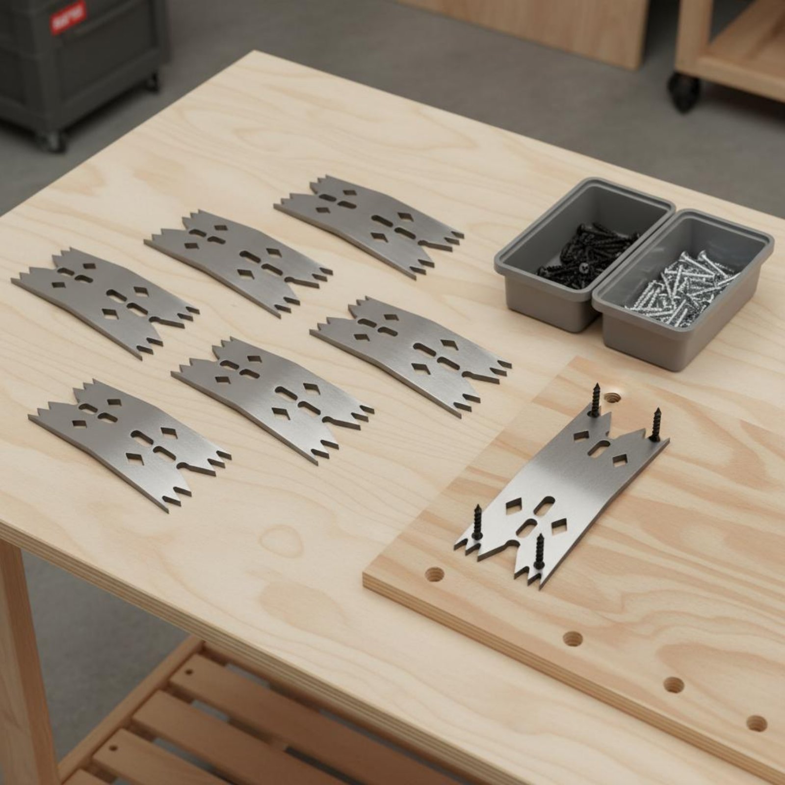 6 Parça CNC Tutma Kelepçesi Uz - Build Plate incelemesi ve fiyatı