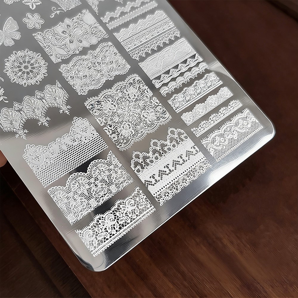 9*15 cm 3D Dantel Kelebek Nail - 3D Printing Template incelemesi ve fiyatı