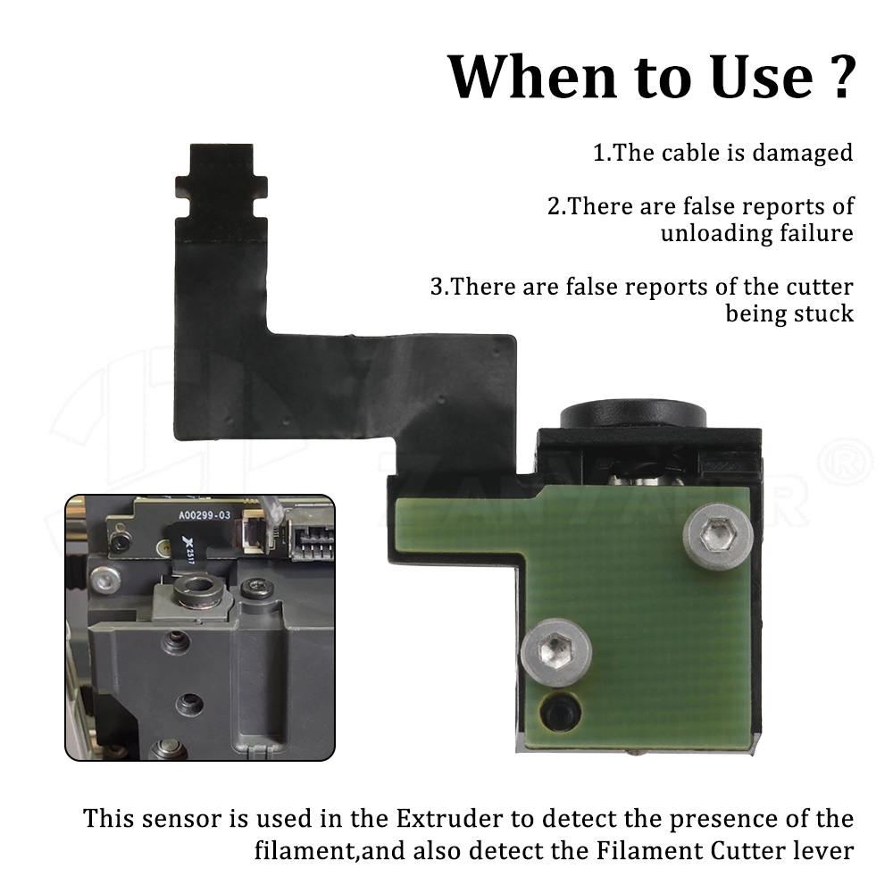 Bambu Lab P2S 3D Yazıcı Ekstru - Filament Runout Sensor incelemesi ve fiyatı