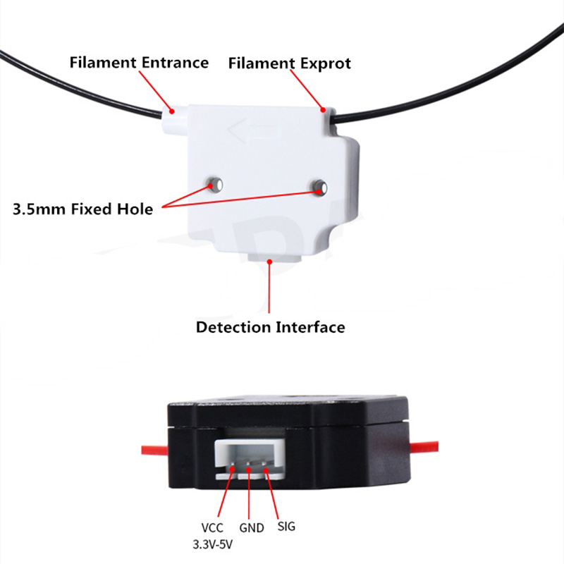 KUFAN 3D Yazıcı Filament Kırıl - Filament Runout Sensor incelemesi ve fiyatı