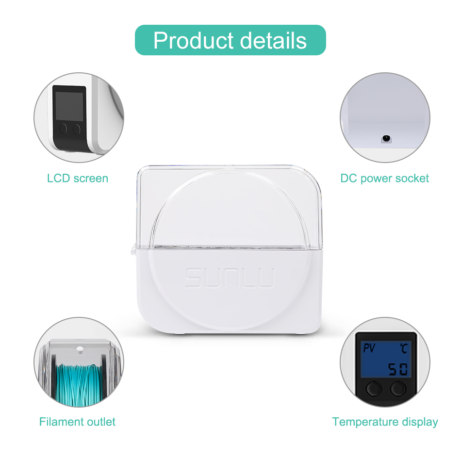 SUNLU Filament Kurutucu S1 Plu - 3D Printing Industry incelemesi ve fiyatı
